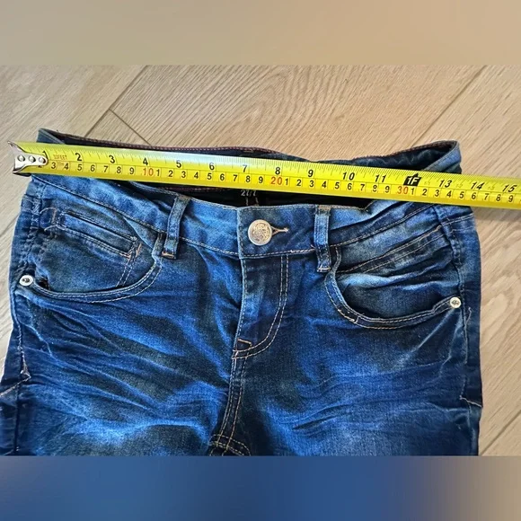 PROJECT 18 Los Angeles Vintage Skinny Blue Wash 👖 Jeans - Picture 7 of 13